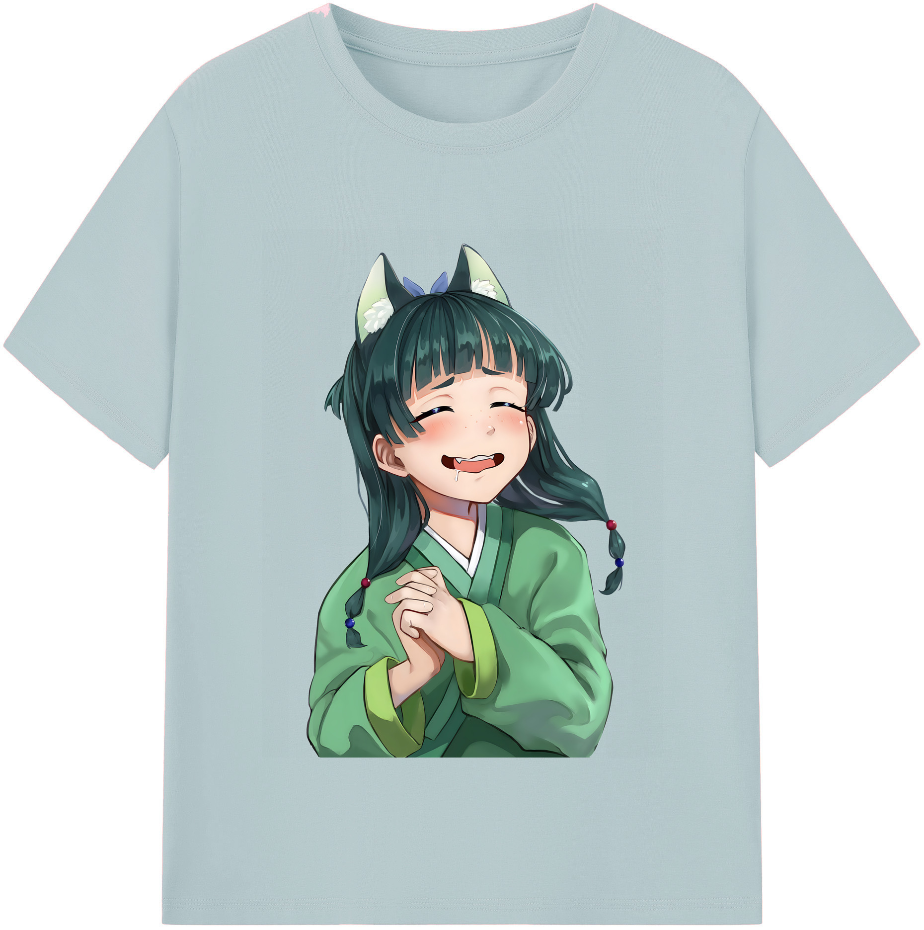 （画像用） 薬屋のひとりごと The Apothecary Diaries 綿100％半袖Tシャツ（フロントプリント）